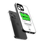 social introvert back phone cover | glass case for iphone 16 pro