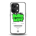 social introvert back phone cover | glass case for oneplus nord 3