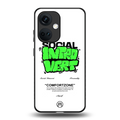 social introvert back phone cover | glass case for oneplus nord ce 3
