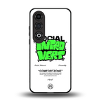 social introvert back phone cover | glass case for oneplus nord ce 4