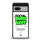 social introvert back phone cover | glass case for Google Pixel 7A
