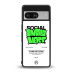 social introvert back phone cover | glass case for Google Pixel 8