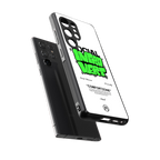 social introvert back phone cover | glass case for samsung galaxy s25 ultra