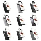 Durable Glass Back Mobile Case for iPhone, Samsung, OnePlus, Google Pixel, Redmi, Vivo, Oppo