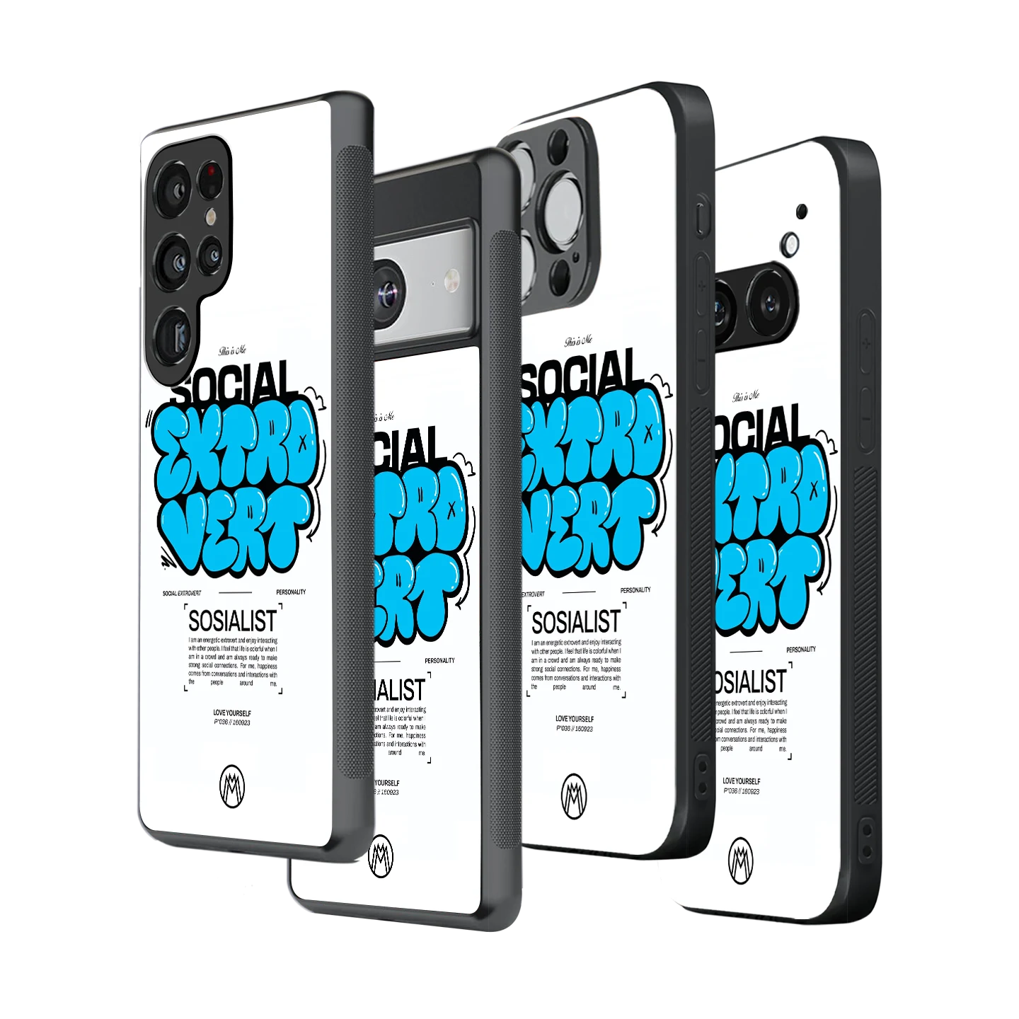 Stylish Glass Back Case for All Smartphones – iPhone, Samsung, OnePlus, Pixel, Redmi, Oppo, Vivo, Motorola