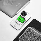 social introvert back phone cover | glass case for iphone 16 pro