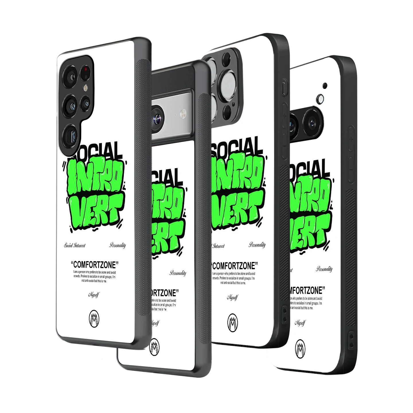 Stylish Glass Back Case for All Smartphones – iPhone, Samsung, OnePlus, Pixel, Redmi, Oppo, Vivo, Motorola