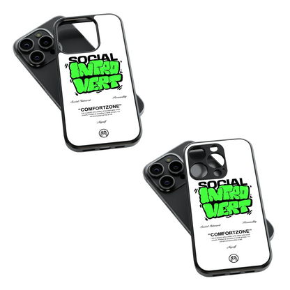 Trendy Glass Back Mobile Case for iPhone, Samsung, Redmi, OnePlus, Google Pixel, Motorola