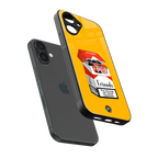 socializing can cause happiness back phone cover | glass case for iphone 16