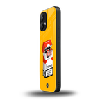 socializing can cause happiness back phone cover | glass case for nothing phone 2
