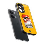 socializing can cause happiness back phone cover | glass case for oneplus nord 3