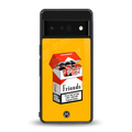 socializing can cause happiness back phone cover | glass case for google pixel 6 pro