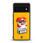 socializing can cause happiness back phone cover | glass case for google pixel 6 pro