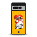 socializing can cause happiness back phone cover | glass case for google pixel 7 pro