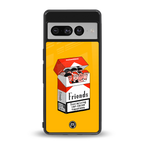 socializing can cause happiness back phone cover | glass case for google pixel 7 pro
