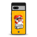 socializing can cause happiness back phone cover | glass case for Google Pixel 7