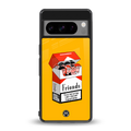 socializing can cause happiness back phone cover | glass case for google pixel 8 pro