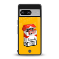 socializing can cause happiness back phone cover | glass case for Google Pixel 8