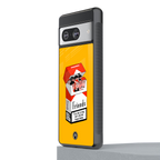 socializing can cause happiness back phone cover | glass case for Google Pixel 8