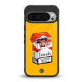 socializing can cause happiness back phone cover | glass case for google pixel 9 pro