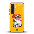 socializing can cause happiness back phone cover | glass case for samsung galaxy s25