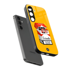 socializing can cause happiness back phone cover | glass case for samsung galaxy s25 plus