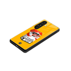 socializing can cause happiness back phone cover | glass case for samsung galaxy s24 plus