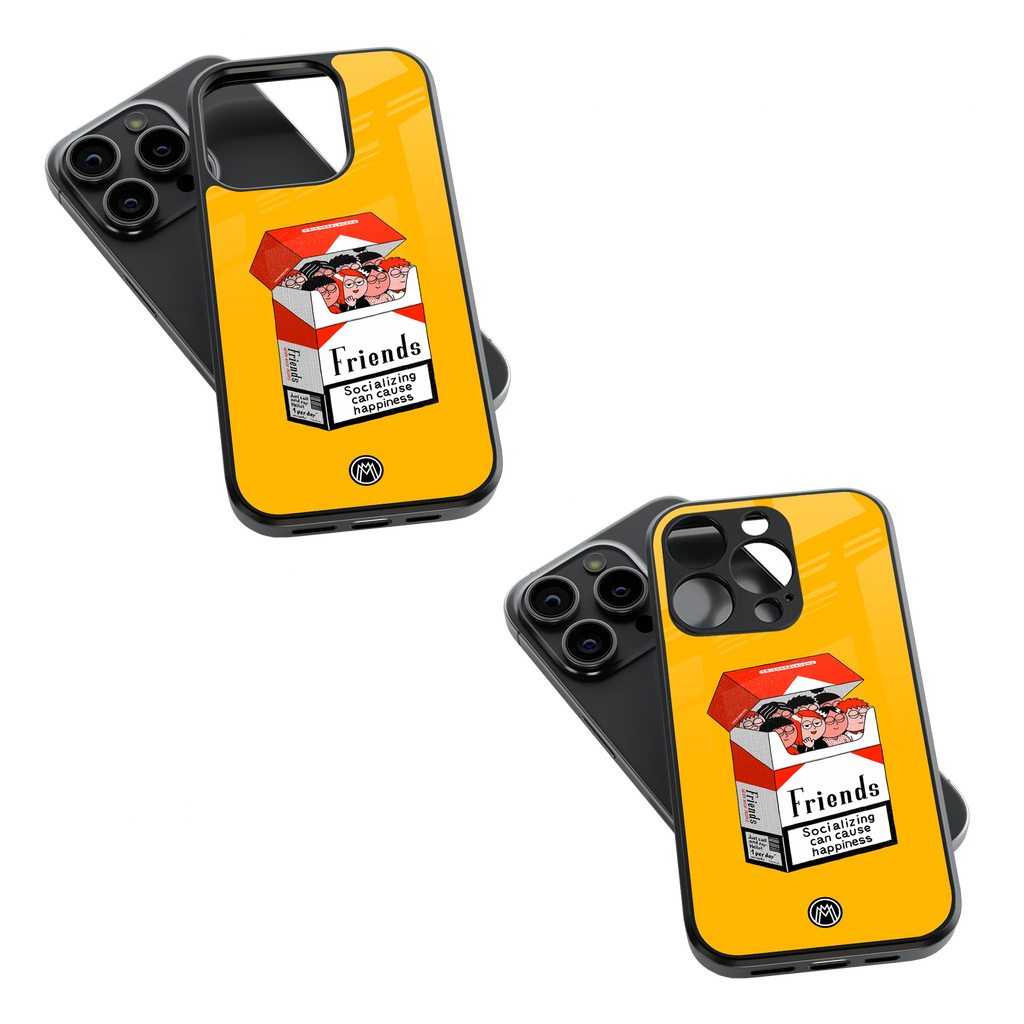 Trendy Glass Back Mobile Case for iPhone, Samsung, Redmi, OnePlus, Google Pixel, Motorola