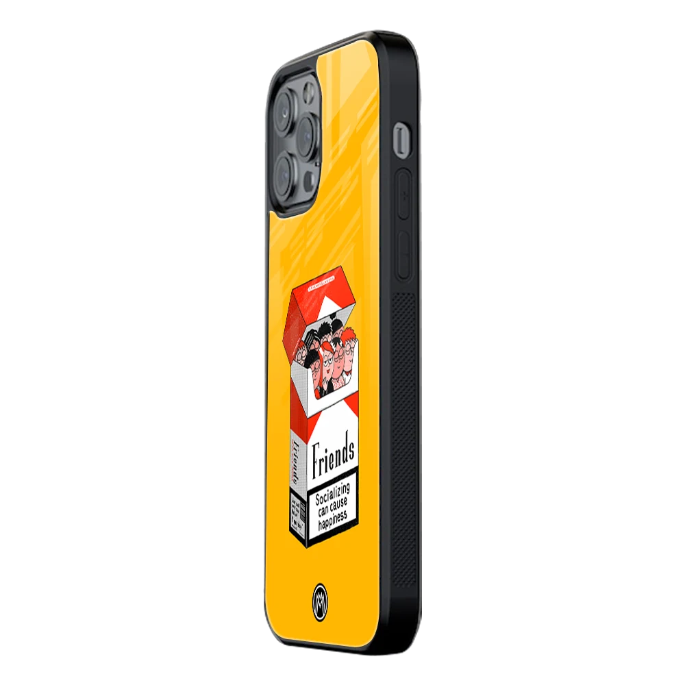 Slim Glass Back Phone Case for Multiple Brands – iPhone, Samsung, Redmi, OnePlus, Oppo, Vivo