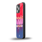 socially awkward club back phone cover | glass case for iphone 14 pro max