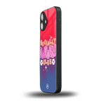 socially awkward club back phone cover | glass case for iphone 16 plus