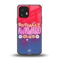 socially awkward club back phone cover | glass case for nothing phone 2