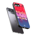 socially awkward club back phone cover | glass case for oneplus nord 4