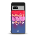 socially awkward club back phone cover | glass case for Google Pixel 7