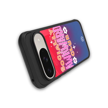 socially awkward club back phone cover | glass case for google pixel 9