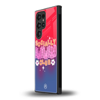 socially awkward club back phone cover | glass case for samsung galaxy s23 ultra