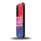 socially awkward club back phone cover | glass case for samsung galaxy s24