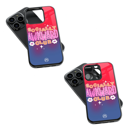 Trendy Glass Back Mobile Case for iPhone, Samsung, Redmi, OnePlus, Google Pixel, Motorola