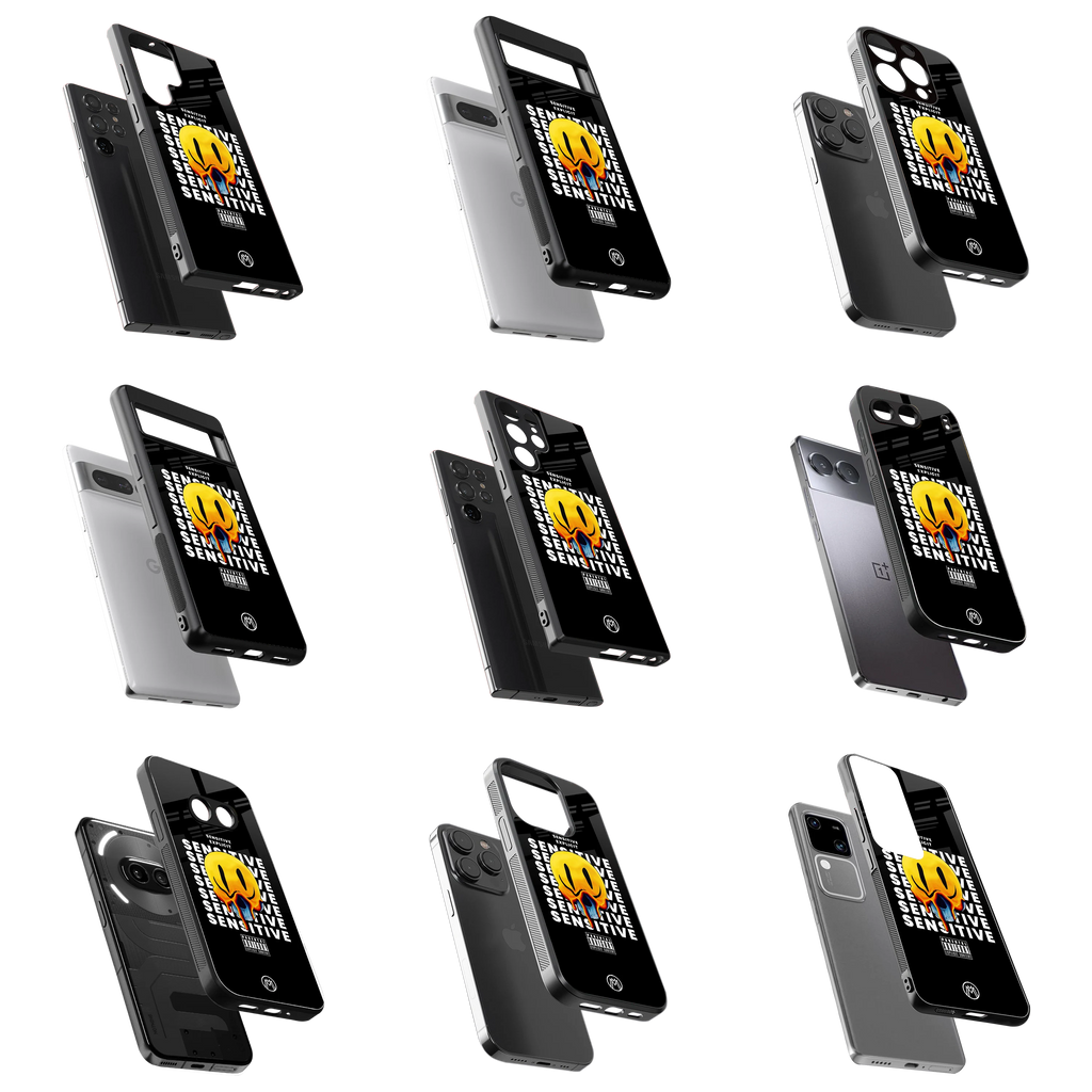 Durable Glass Back Mobile Case for iPhone, Samsung, OnePlus, Google Pixel, Redmi, Vivo, Oppo