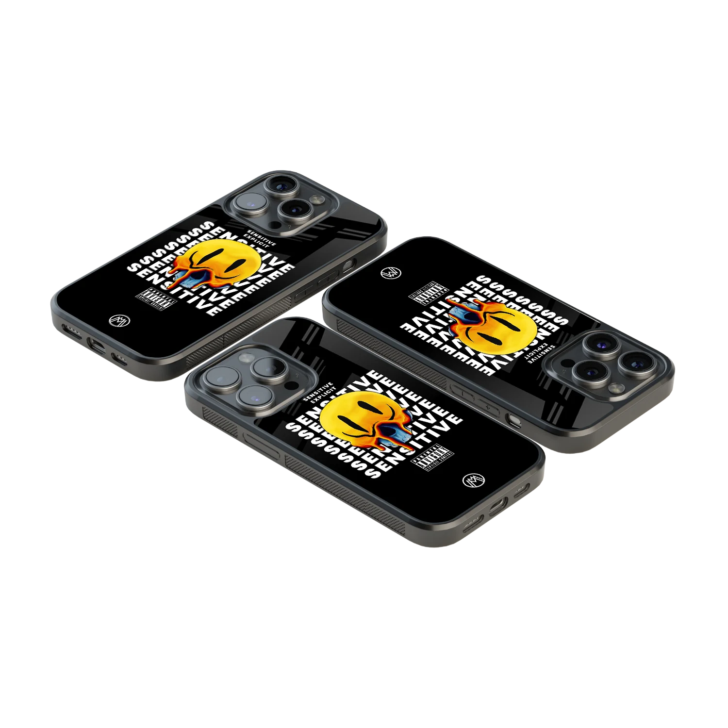 Luxury Glass Back Mobile Cover for iPhone, Samsung Galaxy, OnePlus, Pixel, Redmi & More