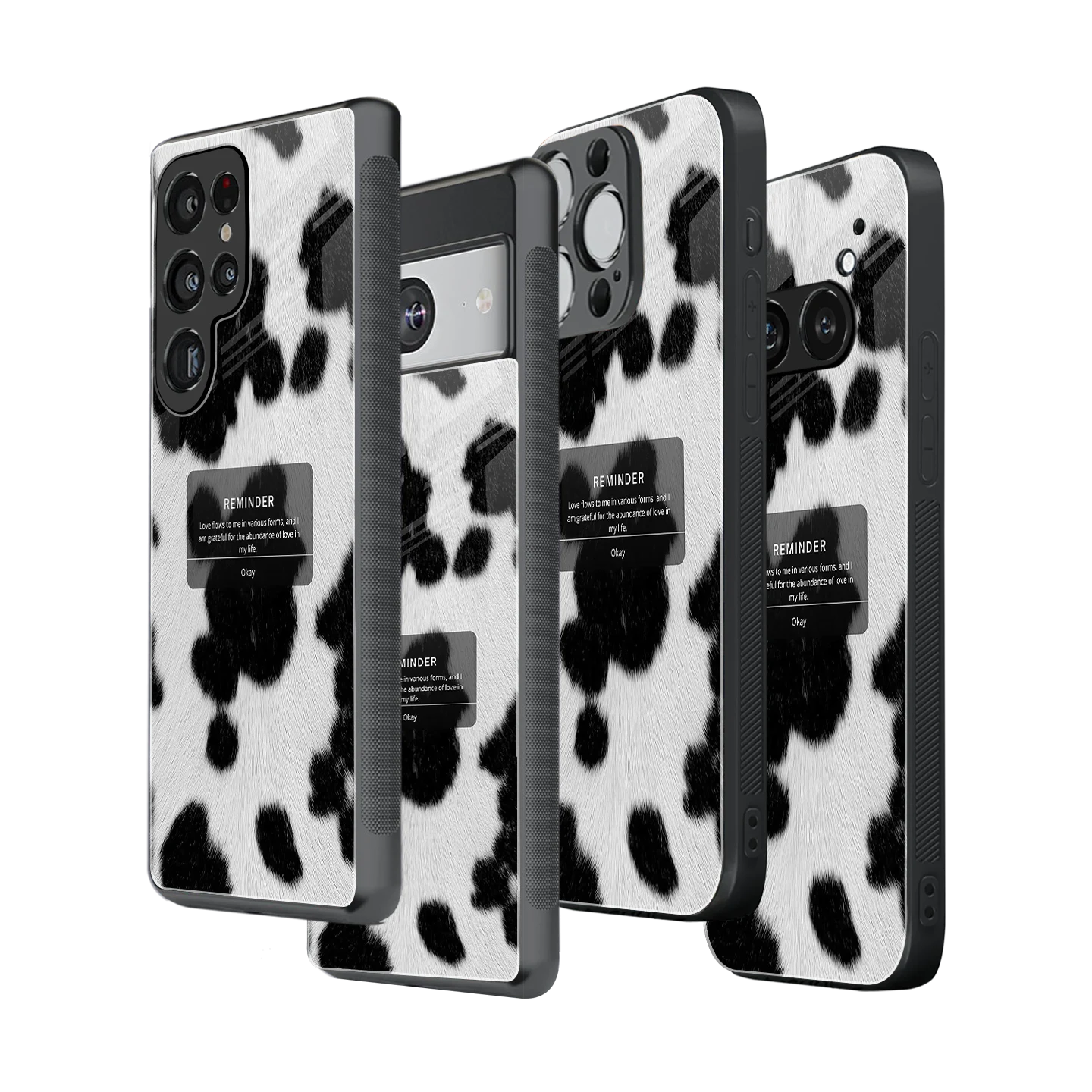 Stylish Glass Back Case for All Smartphones iPhone, Samsung, OnePlus, Pixel, Redmi, Oppo, Vivo, Motorola