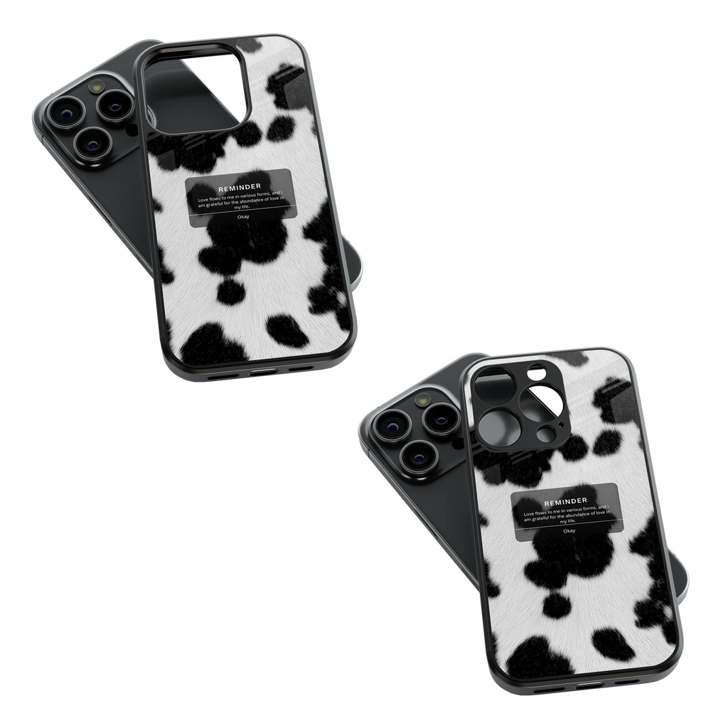 Trendy Glass Back Mobile Case for iPhone, Samsung, Redmi, OnePlus, Google Pixel, Motorola
