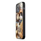 Slim Glass Back Phone Case for Multiple Brands iPhone, Samsung, Redmi, OnePlus, Oppo, Vivo