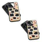 Polaroid Personalised Glass Phone Case
