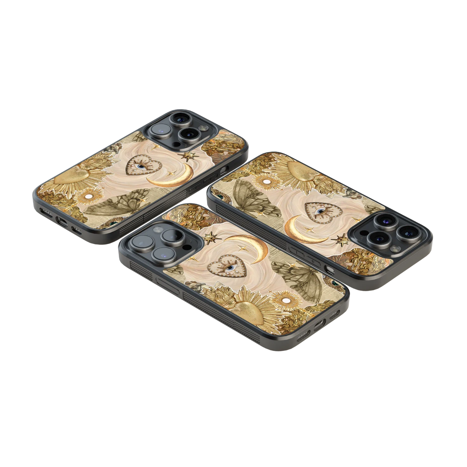 Luxury Glass Back Mobile Cover for iPhone, Samsung Galaxy, OnePlus, Pixel, Redmi & More