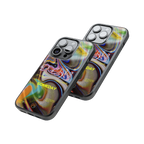 Protective Glass Back Phone Case Compatible with iPhone, Samsung, OnePlus, Pixel & More