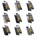 Durable Glass Back Mobile Case for iPhone, Samsung, OnePlus, Google Pixel, Redmi, Vivo, Oppo