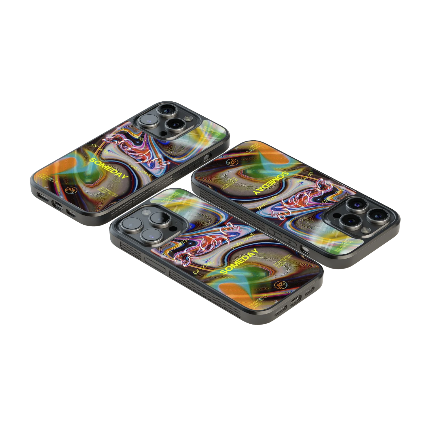 Luxury Glass Back Mobile Cover for iPhone, Samsung Galaxy, OnePlus, Pixel, Redmi & More