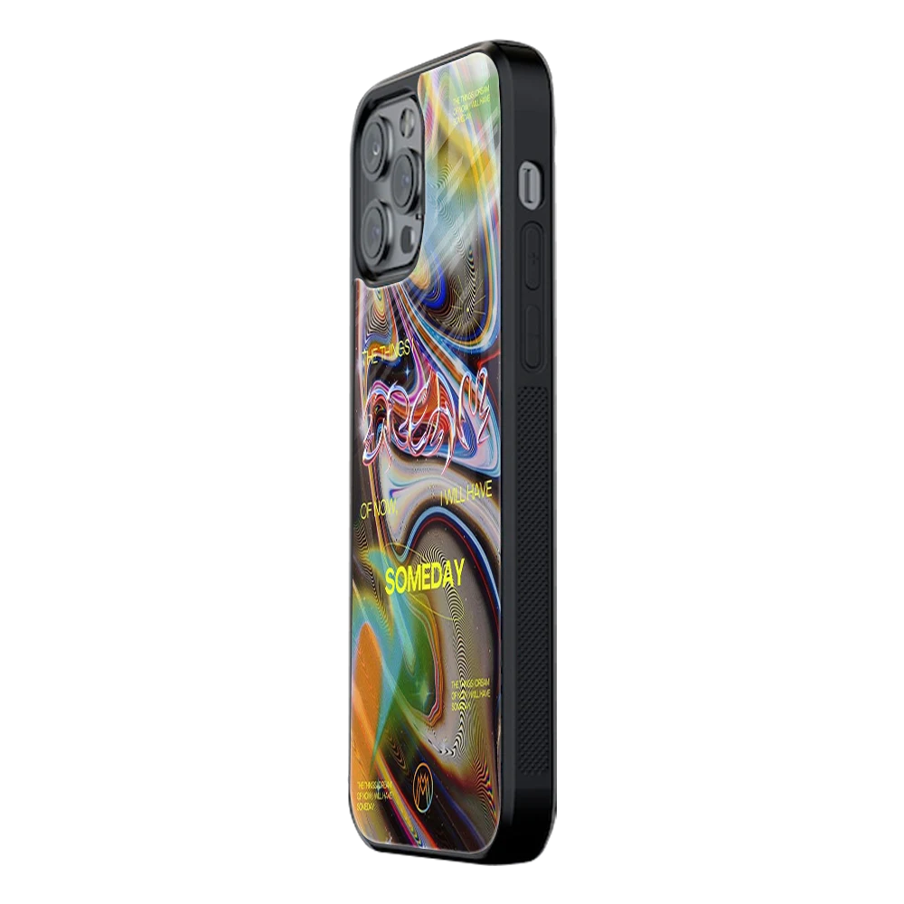 Slim Glass Back Phone Case for Multiple Brands iPhone, Samsung, Redmi, OnePlus, Oppo, Vivo