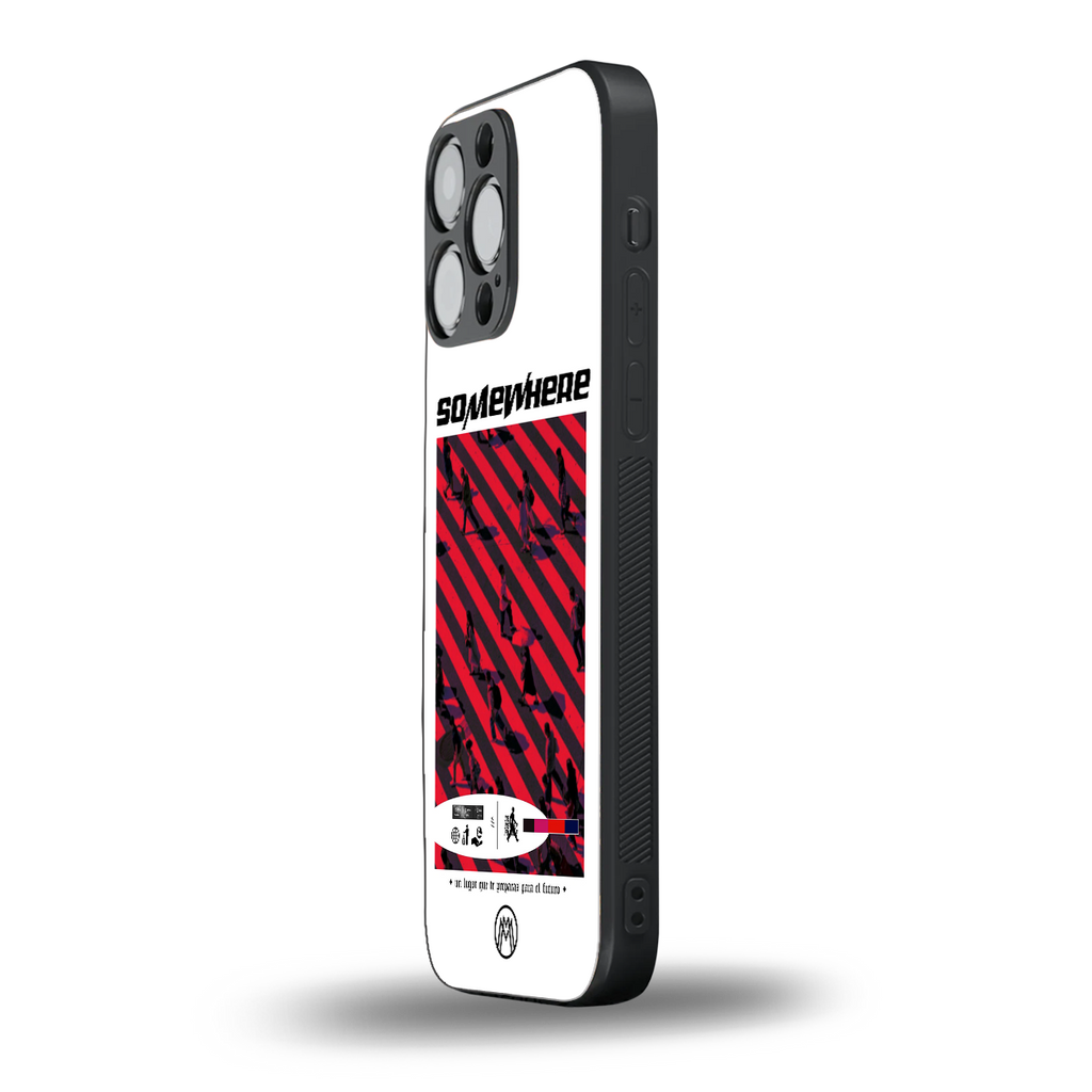 somewhere on the planet back phone cover | glass case for iphone 13 pro max